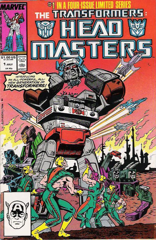 The Transformers Headmasters #1: Ring Of Hate!