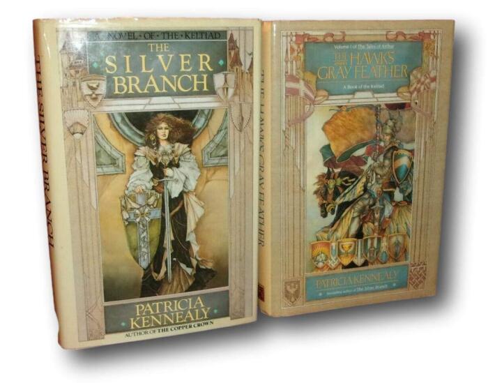 Rare -Patricia Kennealy SILVER BRANCH & HAWKS GRAY FEATHER 2 First editions DJ Fantasy [Hardcover] Patricia Kennealy