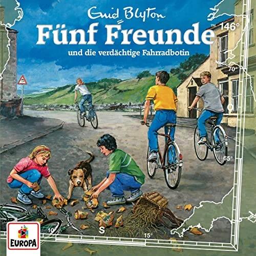 Fünf Freunde und die verdächtige Fahrradbotin