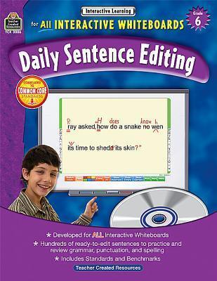 Interactive Learning: Daily Sentence Editing, Grade 6