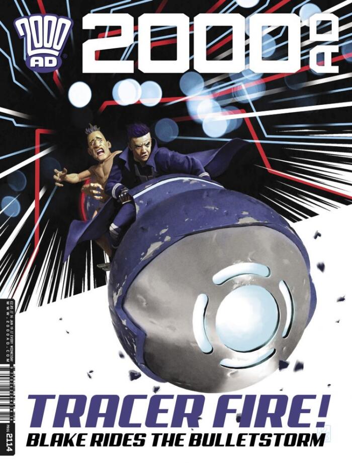 2000 AD Prog 2114 - Tracer Fire!
