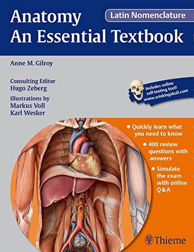 Anatomy: An Essential Textbook (Latin Nomenclature)