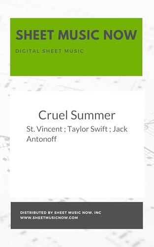 Cruel Summer Sheet Music