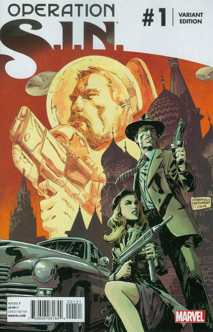 Operation S.I.N. #1 Variant Cover C by Gabriel Hardman