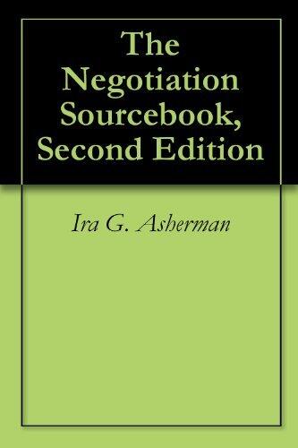The Negotiation Sourcebook