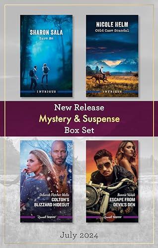 Mystery & Suspense New Release Box Set July 2024/Save Me/Cold Case Scandal/Colton's Blizzard Hideout/Escape From Devil's Den