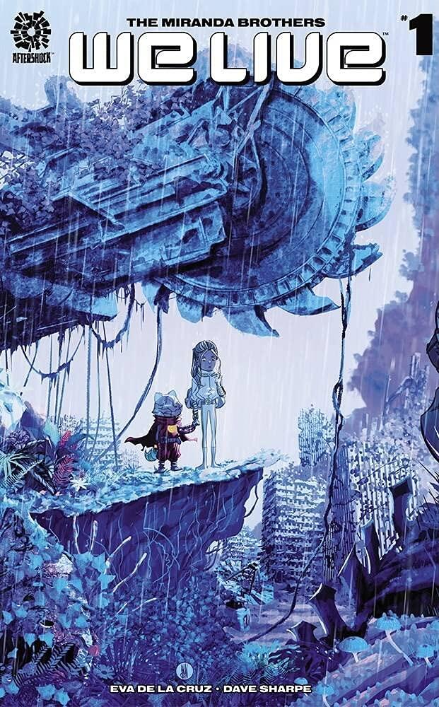 The Miranda Brothers’ We Live #1 4th Print Blue Inaki Miranda Cover