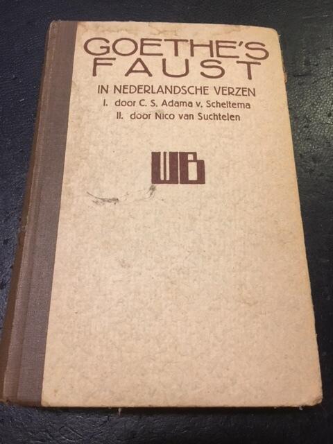 Goethe's Faust in Nederlandsche Verzen
