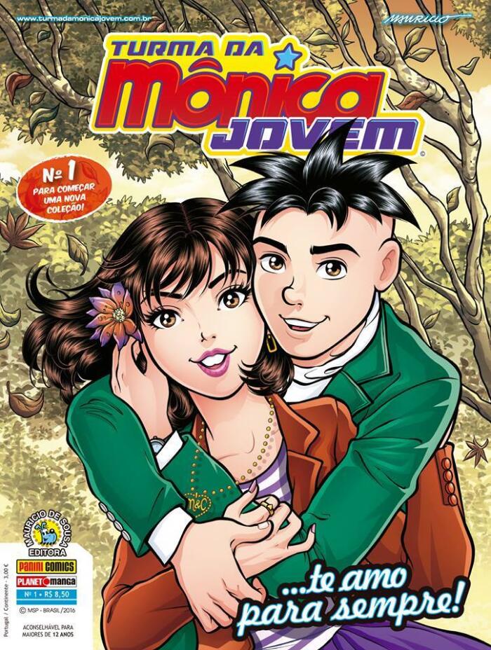 Turma da Mônica Jovem (Segunda Série) #01 - te amo para sempre!