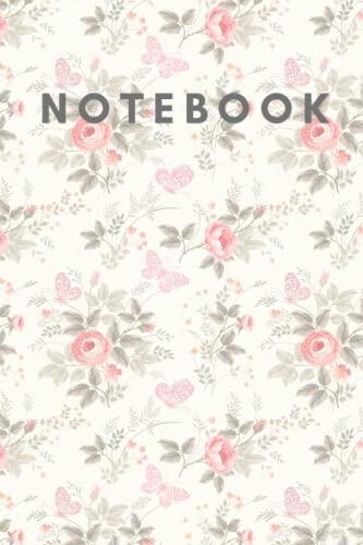 Notebook: Flower Notebook, 6x20, Lined Pages