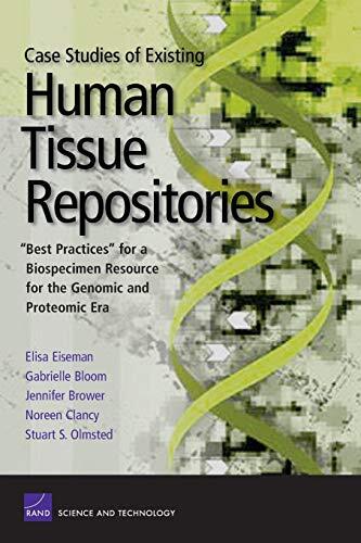 Case Studies Existing Human Tissue Repositories: Best Practice