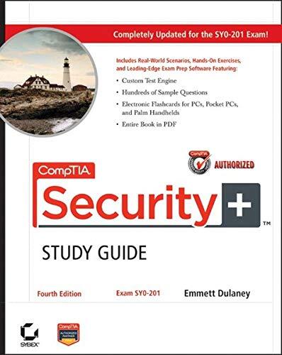Comptia Security+study Guide, Econtent: Exam Sy0-201