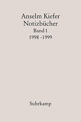Notizbücher. Band 1. 1998-1999