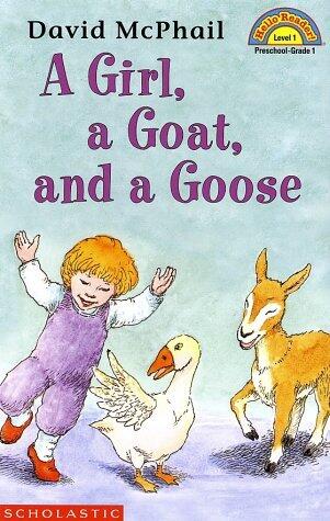 A Girl, a Goat, and a Goose
