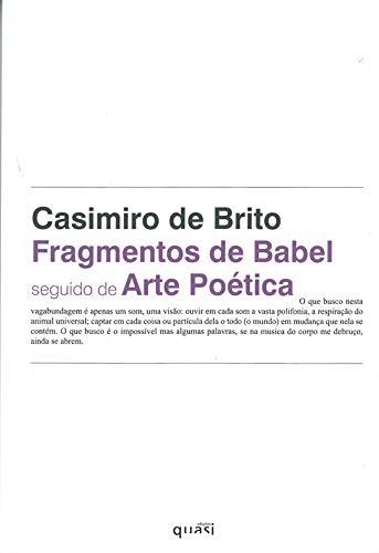 Fragmentos de Babel seguido de Arte Poética