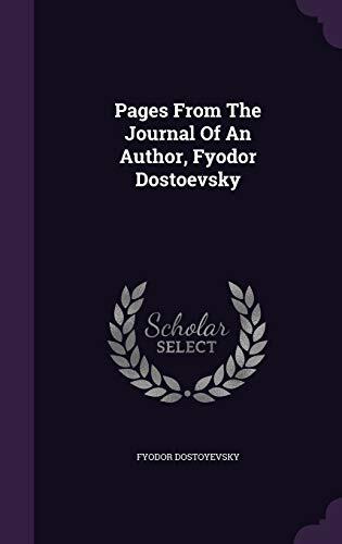 Pages From The Journal Of An Author