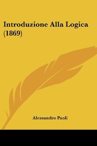 Introduzione Alla Logica (1869)