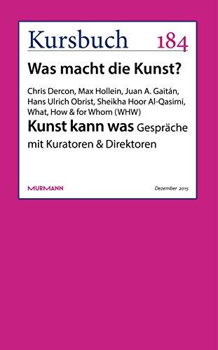 Kunst kann was: Gespräche mit Kuratoren
