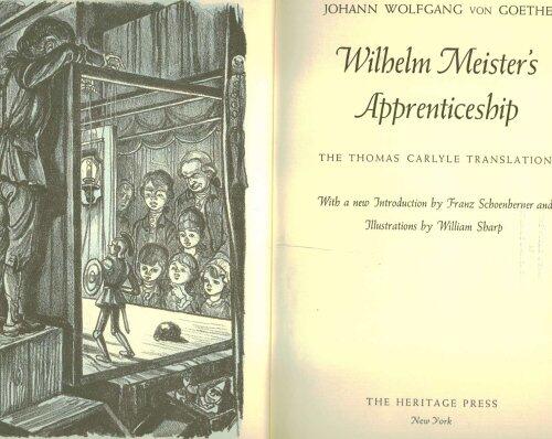 Wilhelm Meister's Apprenticeship: The Thomas Carlyle Translation with a New Introduction