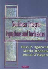 Nonlinear Integral Equations And Inclusions