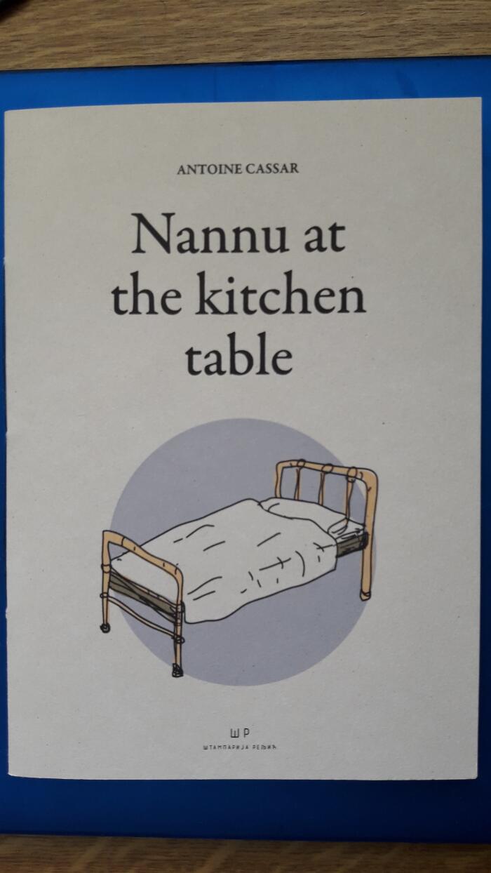 Nannu at the kitchen table