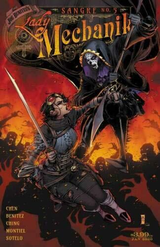 Lady Mechanika Sangre #5 Cover B First Print Benitez Productions