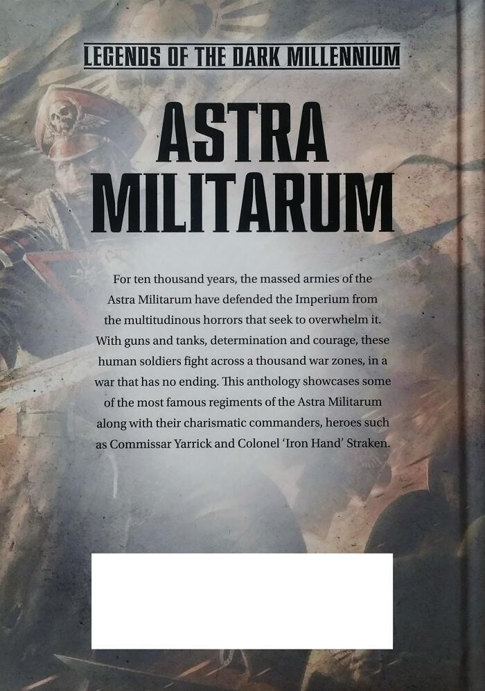 Astra Militarum Anthology: Legends of the Dark Millennium Series