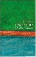 Linguistics: A Very Short Introduction