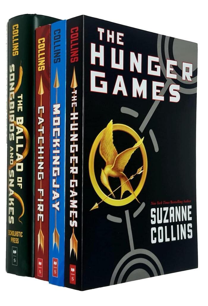 Hunger Games Trilogy Series 4 Books Collection Set By Suzanne Collins