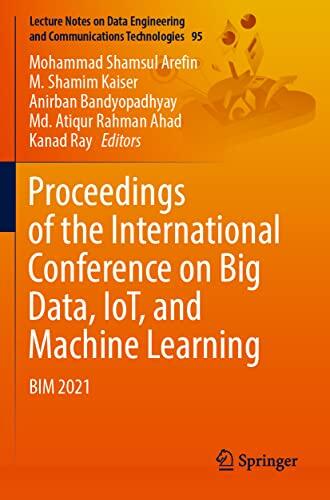 Proceedings of the International Conference on Big Data, IoT, and Machine Learning: BIM 2021