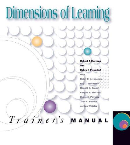 Dimensions of Learning Trainer's Manual