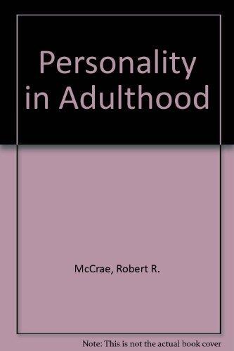 Personality in Adulthood