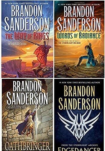 Stormlight Archive 4 Book Set: The Way of Kings, Words of Radiance, Edgedancer, Oathbringer