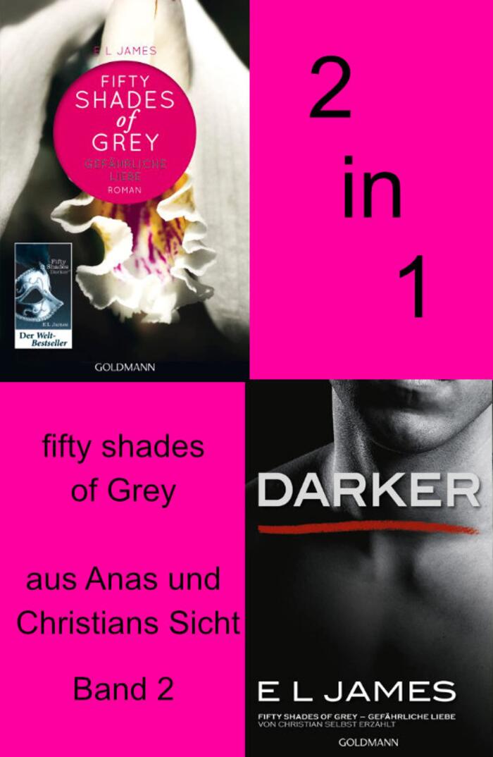 2in1 Fifty Shades of Grey aus Anas und Christians Sicht: Gefährliche Liebe und Darker in einem Band