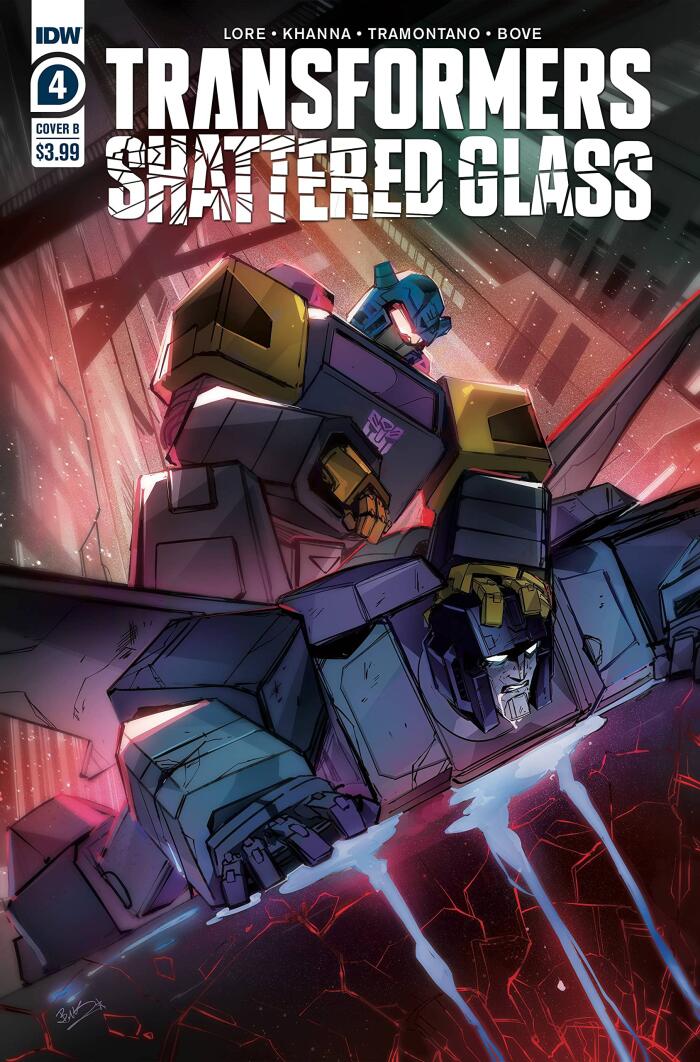 Transformers Shattered Glass #4 CVR B