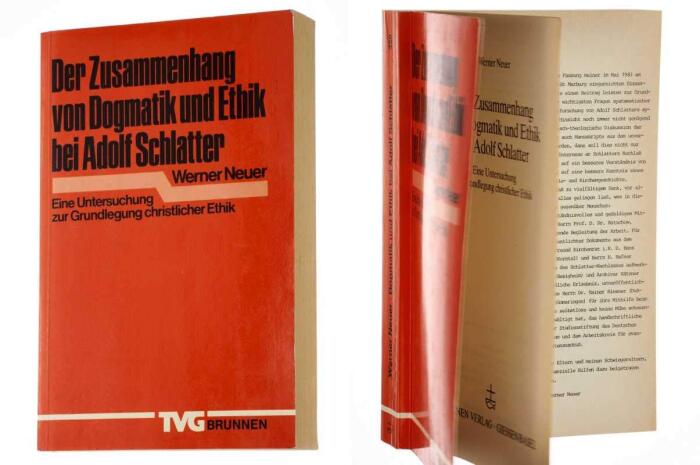 Der Zusammenhang von Dogmatik und Ethik bei Adolf Schlatter: Eine Untersuchung zur Grundlegung christlicher Ethik (Monographien und Studienbücher)
