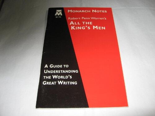 All the King's Men (Monarch Notes)