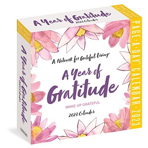 A Year of Gratitude (Page-A-Day Calendar 2023: Wake Up Grateful)