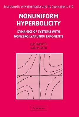 Nonuniform Hyperbolicity: Dynamics of Systems with Nonzero Lyapunov Exponents
