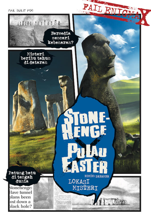 Fail Enigma-X: Stonehenge X Pulau Easter