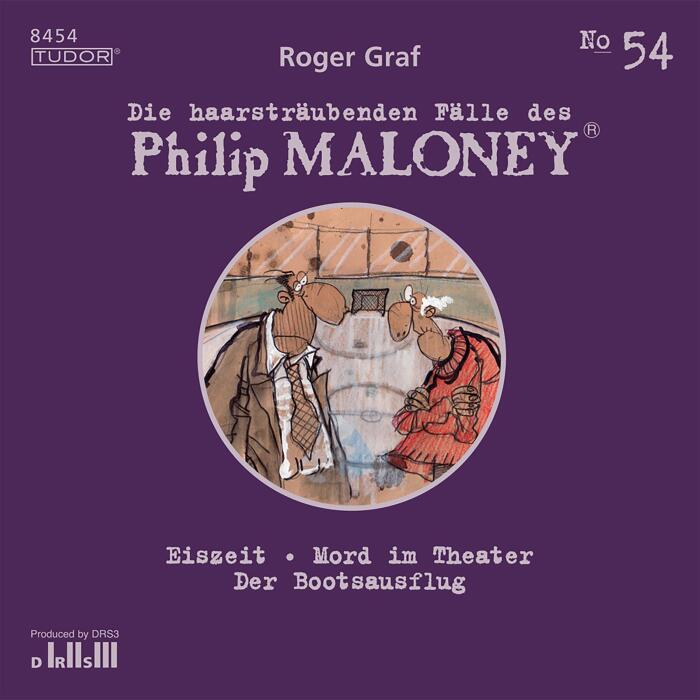 Eiszeit/ Mord im Theater/ Der Bootsausflug: Die haarsträubenden Fälle des Philip Maloney, No.54