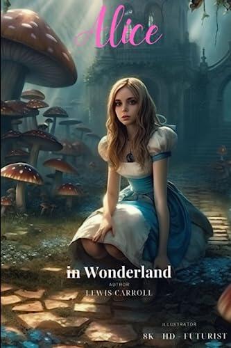 Alice in Wonderland: The Original 1865 Edition With Complete Illustrations in 8K and HD: