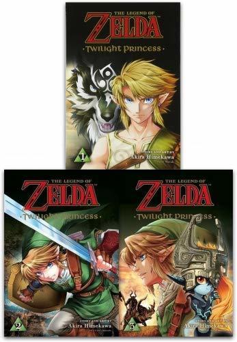The Legend of Zelda Twilight Princess Vol 1-3 Collection 3 Books Set By Akira Himekawa