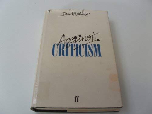 Against criticism