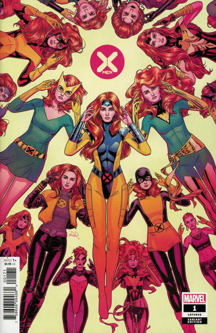 X-MEN #1 DX COVER H 1:50 INCENTIVE COPY DAUTERMAN VARIANT (DAWN OF X) comic book