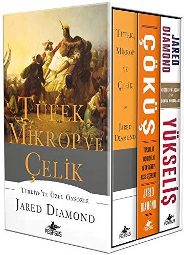 Tüfek, Mikrop ve Çelik Üçlemesi Kutulu 3 Kitap Set