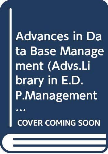 Advances in Data Base Management, Vol. 2