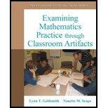 Examining Mathematics Practice through Classroom Artifacts by Goldsmith,Lynn; Seago,Nanette. [2012] Paperback