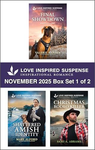 Love Inspired Suspense November 2025 - Box Set 1 of 2/Final Showdown/Shattered Amish Identity/Christmas Rodeo Killer