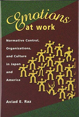 Emotions at Work: Normative Control, Organizations, and Culture in Japan and America